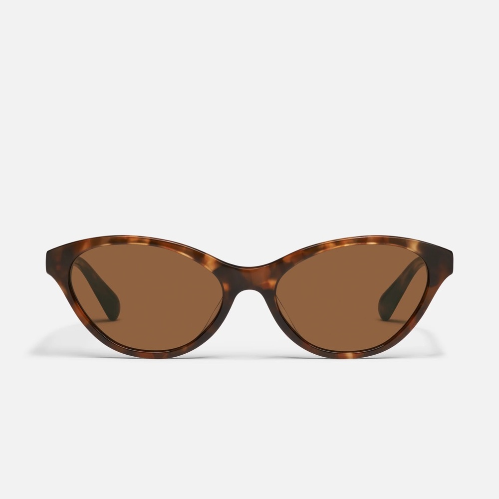 Quay Australia Tortoise Brown Cat Eye Sunglasses